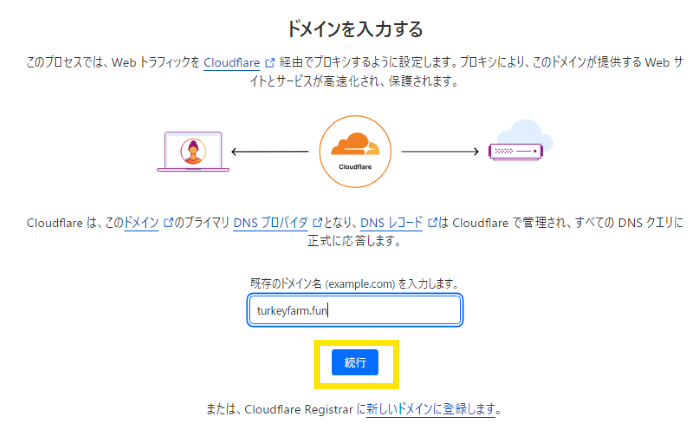 cloudflare setup